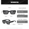 New Fashion Box Sunglasses Simple And Versatile Sunglasses For Men And Women Street Photography Retro Sunglasses 2346