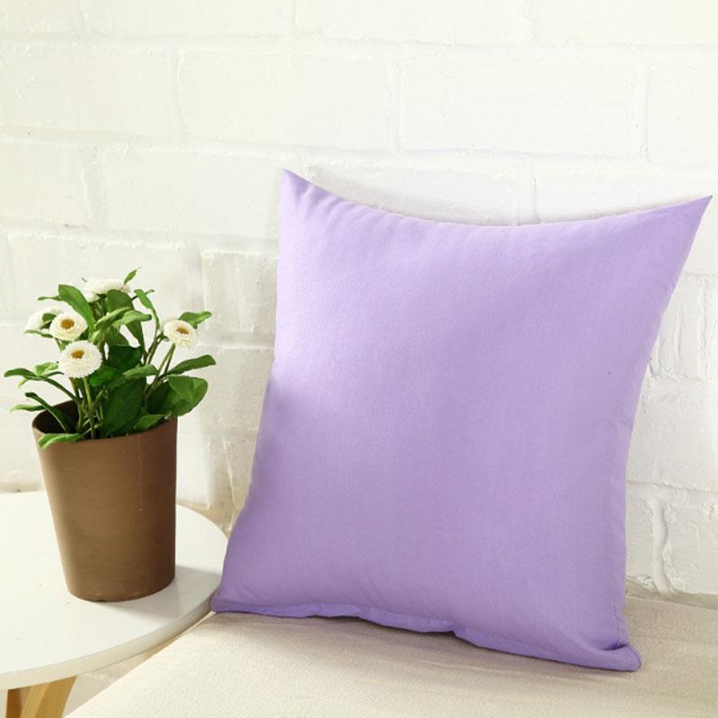 

Наволочка ярких цветов, однотонная полиэстеровая наволочка, декоративная наволочка 5