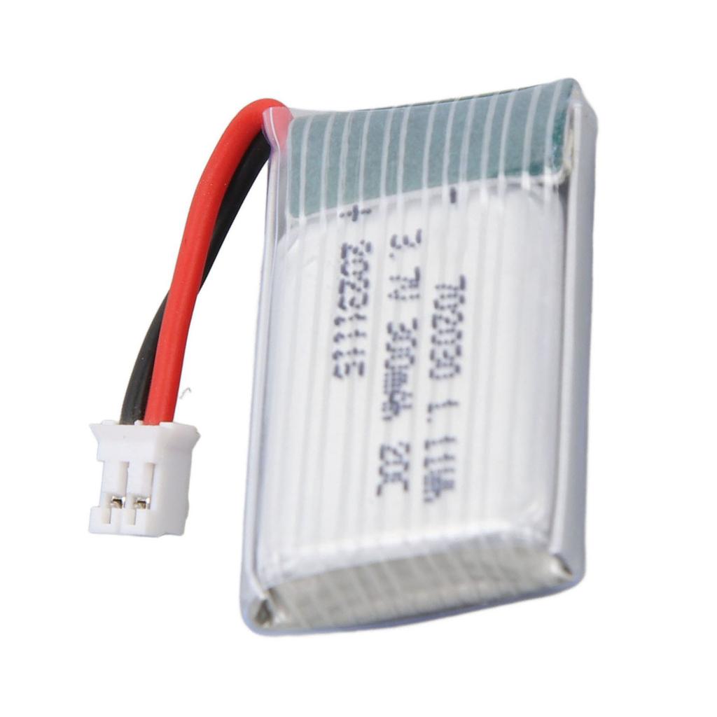 Náhradní lithiová baterie 3,7V 300mAh 20C 702030 lithium-polymerová iontová baterie s konektorem PH2.0 pro dron