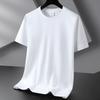 QICED Men's Fashion Casual Summer Spring O-Neck Short Sleeve Blouses & Shirts Casual Chic
