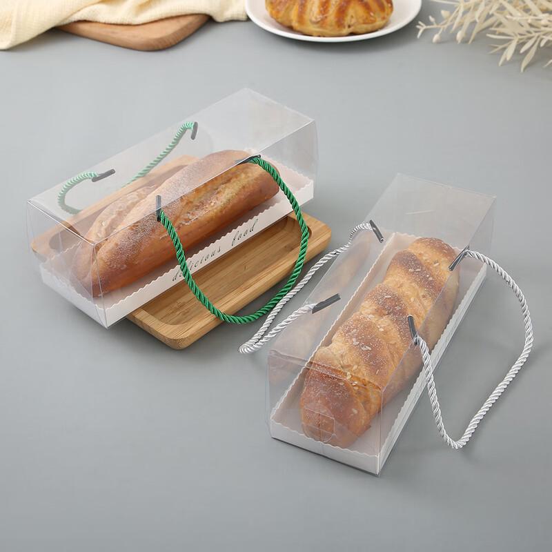 Transparent Handheld Cake & Swiss Roll Packaging Boxes
