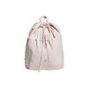 Pendler Rucksack mit Kordelzug Sport Rucksack Recyceltes Polyamid Damen Rucksack Hell-Sesam-Rosa KC0230