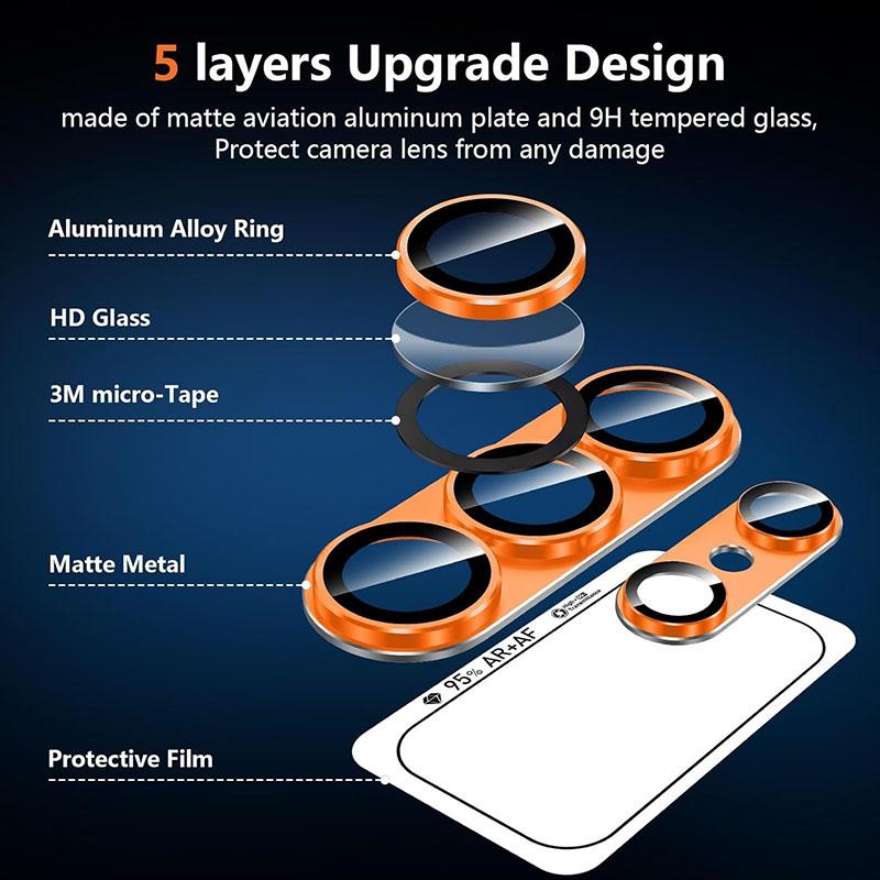 Metal Aluminum Alloy Camera Protector Film For Samsung Galaxy S26 Ultra S26 Plus S26 Back Lens Cover Protective Cap Lens Film