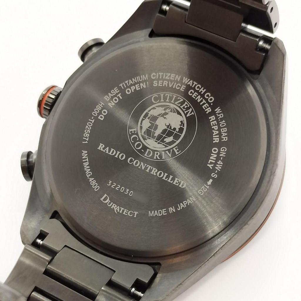 Used [Good Condition] CITIZEN Citizen Atessa ACT Line Black Titanium Series AT8185-62E Men's Watch
