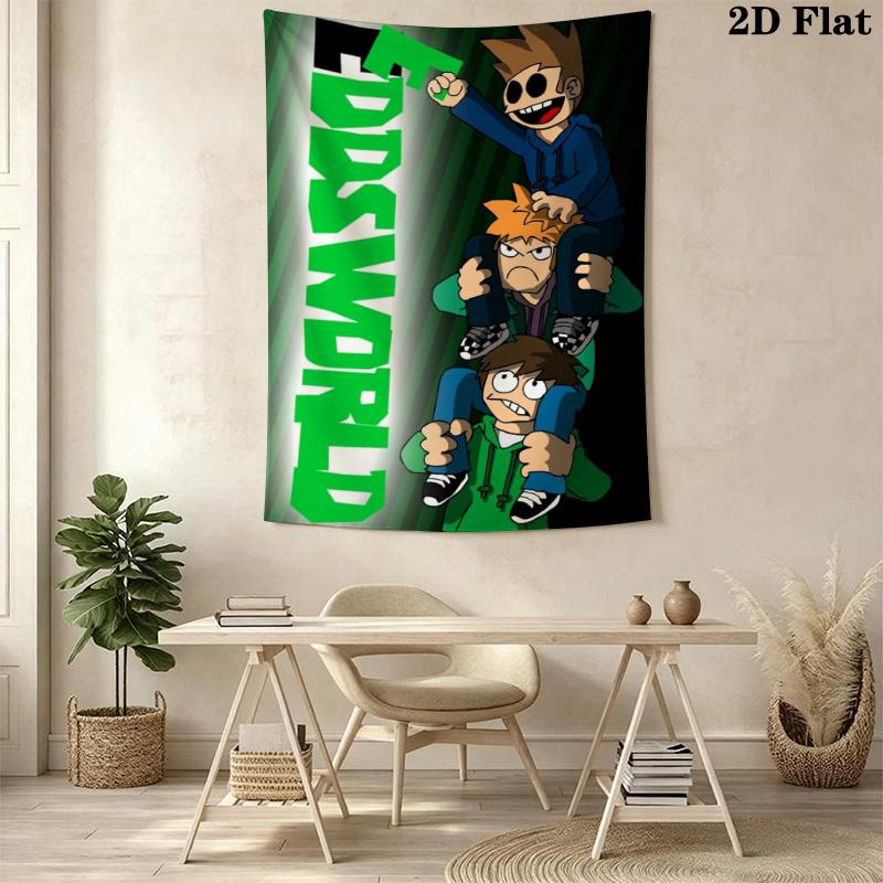 Eddsworld Theme Design Pattern Home Decor Tapestry, Wall Hanging, Decorative RV Wall Cloth.XGT0914135
