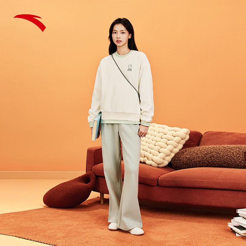 Anta Women's Fleece Lined Crewneck Sweatshirt