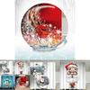 Premium Quality Christmas Snowman Waterproof Bathroom Shower Curtain With 12 Hooks For Festive Decor