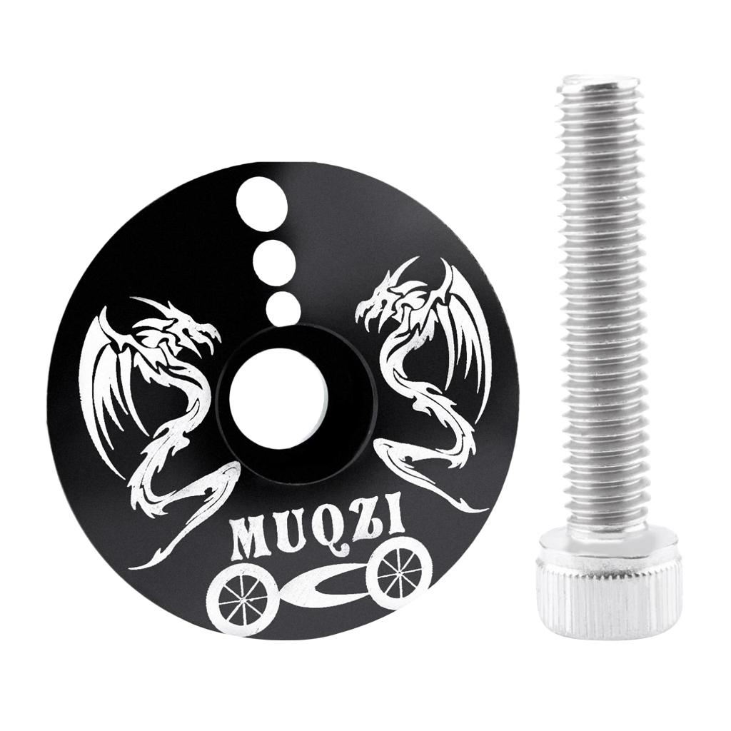 Oberer Vorbau-Abdeckung Fahrradhelm für Mountainbikes Fahrrad Gabel 1 1/8