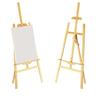 Art Student Drawing & Sketching Set: Solid Wood Folding Easel with Child's Board
