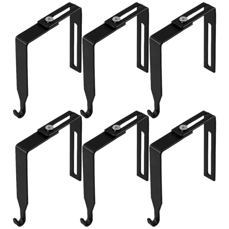 Pack of 6 Door Hook for Brick Wall Outdoor String Light J0MC