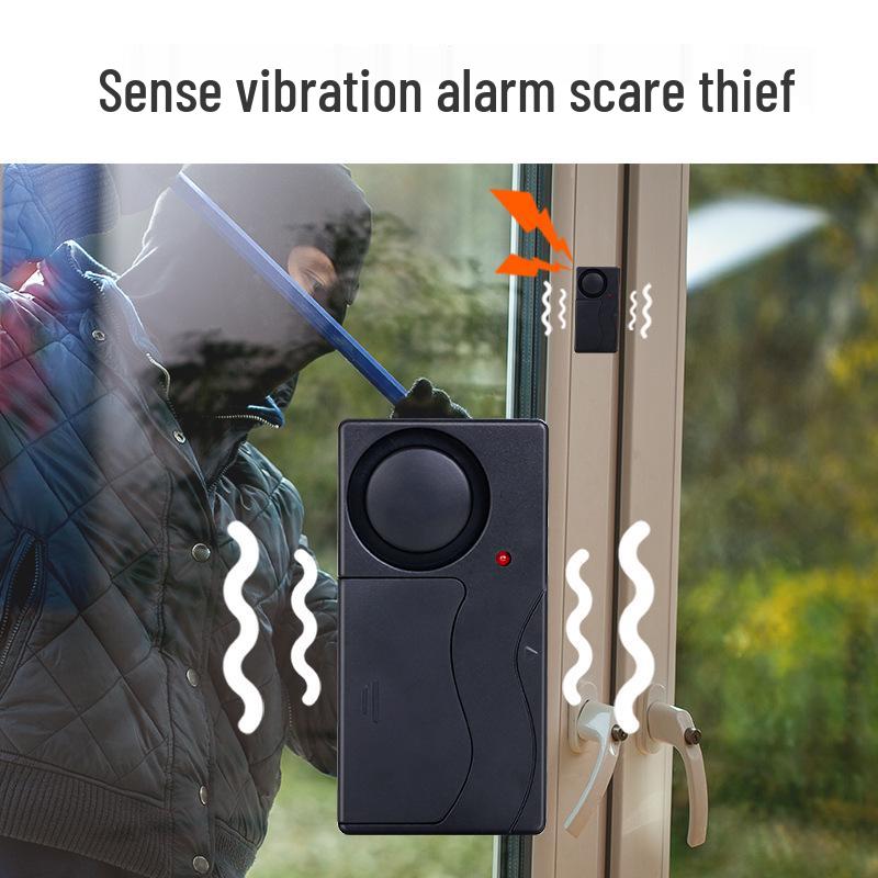 Adjustable Sensitivity Wireless Vibration Alarm with Remote Control