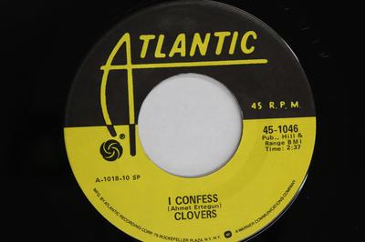 7-Zoll Schallplatte KLEEBLÄTTER - Ich gestehe / Alrighty Oh Sweetie 451046 ATLANTIC US Rock Gebraucht