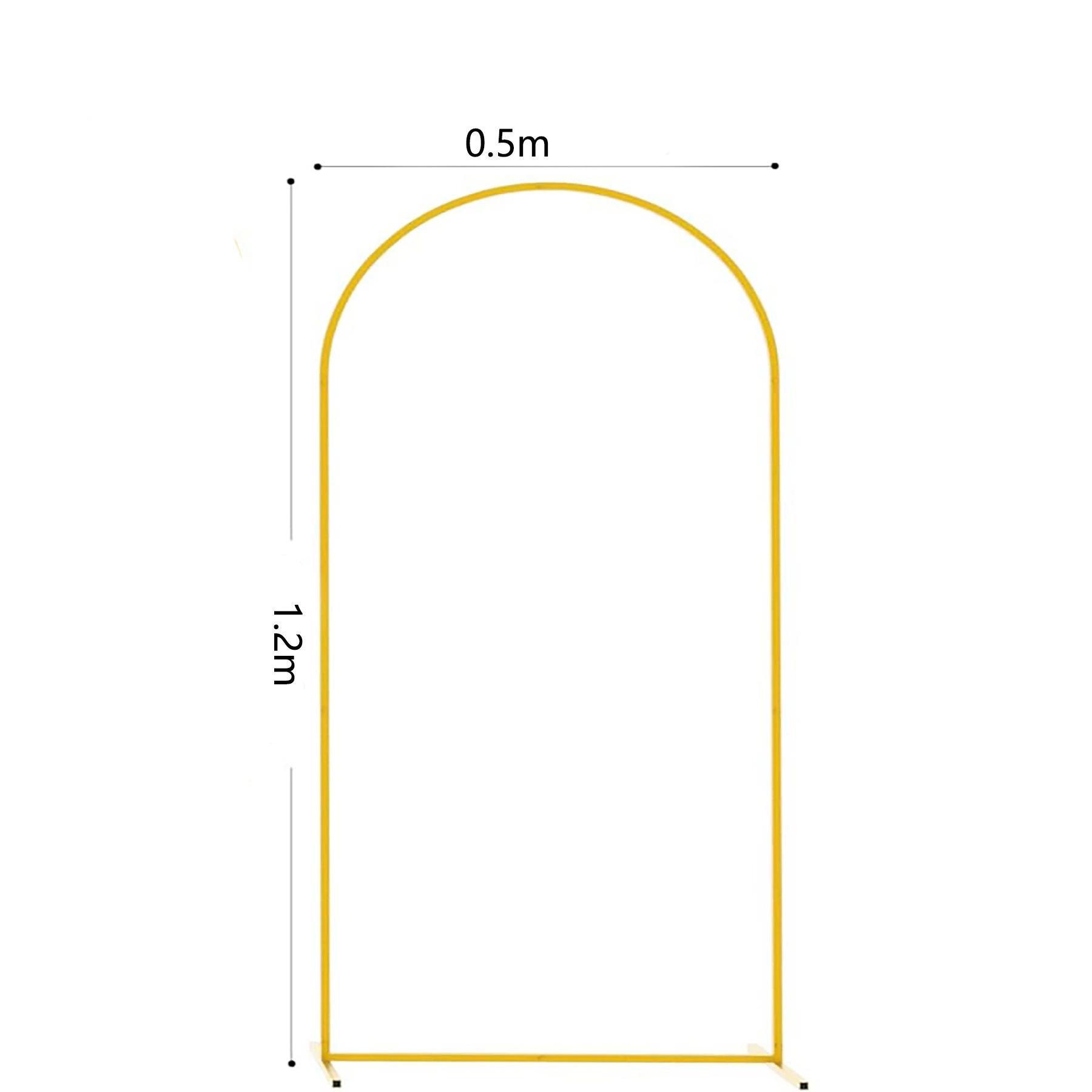 Напольная металлическая арка-арка из воздушных шаров для свадеб и вечеринок