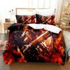Anime METAL GEAR RISING REVENGEANCE Bedding Set Duvet Cover King Queen Size Quilt Pillowcase Comforter Steam Game Theme
