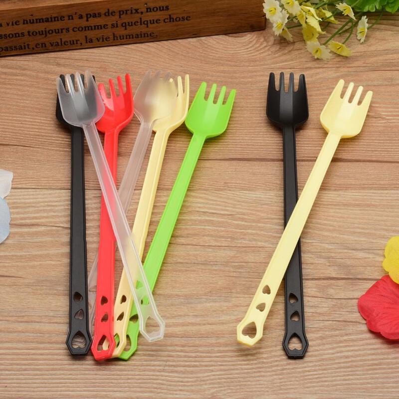 Disposable Individually Wrapped Fruit Forks