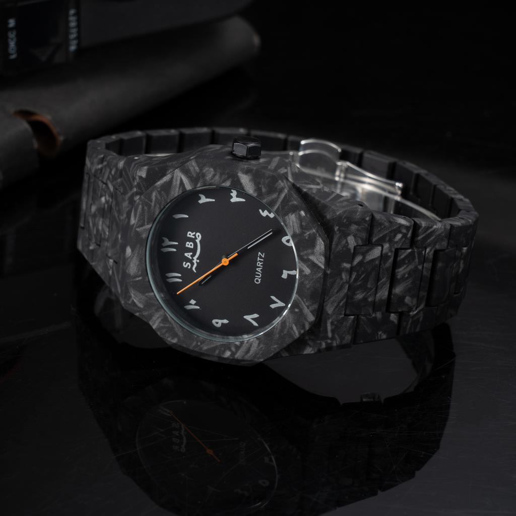 Fashion Trendy Casual Watches For Man Marble Stripes Design Polycarbonate Arabic Waterproof Slim Quartz Watch reloj hombre