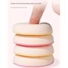 Set of 10 Powder Puff Sponge Portable Design for Natural Makeup Finish Daily Use
