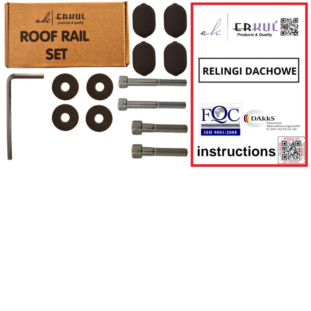 Roof Rails Suzuki Jimny 19982018 Black Aluminum Durable Solid