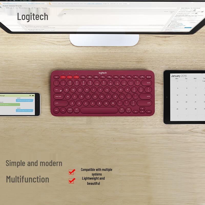 Logitech K380 Wireless Bluetooth Keyboard