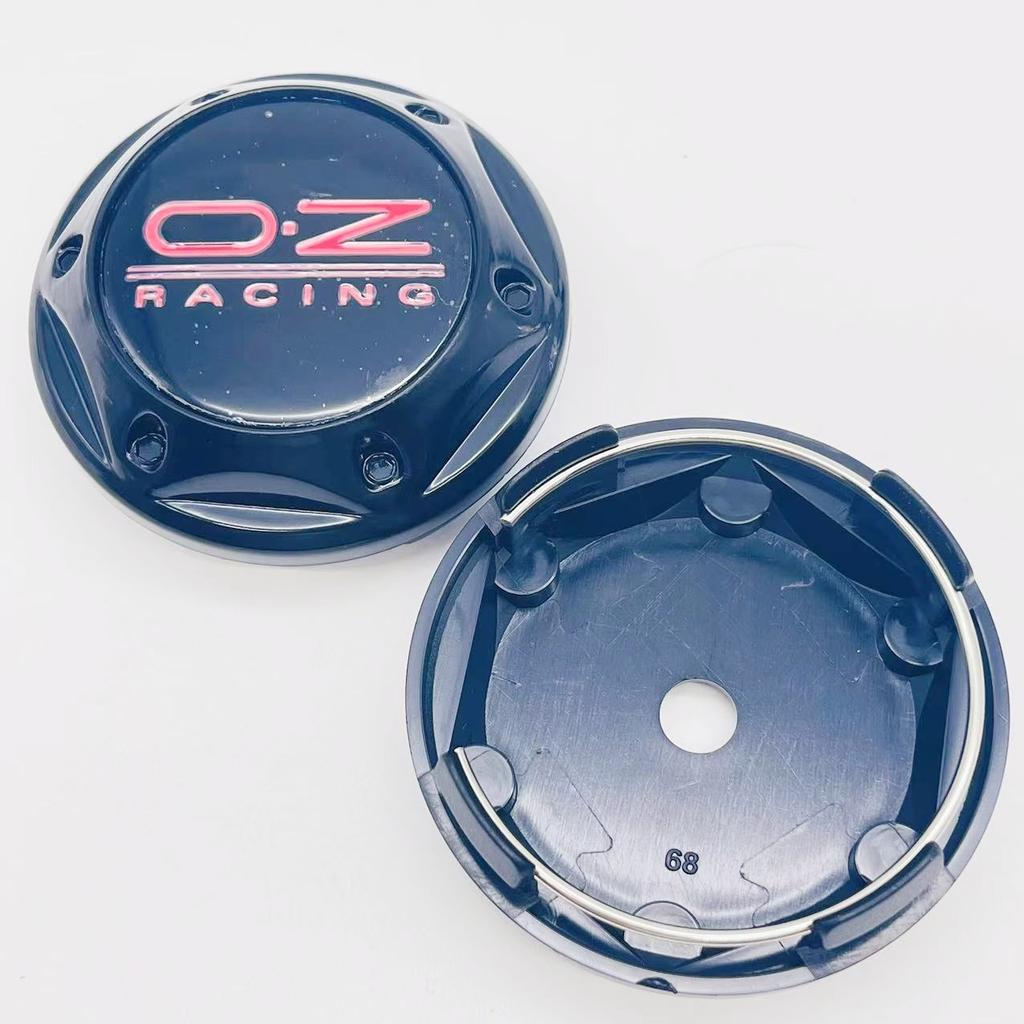 4 Stück 68mm OZ Racing O.Z Auto Rad Center Nabe Felgenkappe Styling Abdeckung Emblem Abzeichen Aufkleber Zubehör