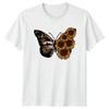 Sunflower Leopard Butterfly Unisexs TShirt Western Sunflower Nature Gift For Her