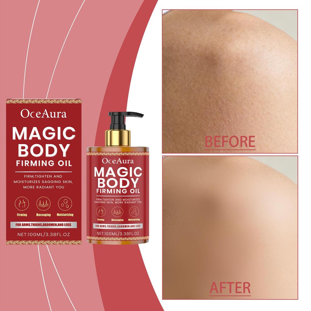 OceAura Body Moisturize Oil Firm Skin Improve Relaxation Reduce Fine Lines Relieve Stress Deep Hydrate Wh-iten Skin Massage Oil