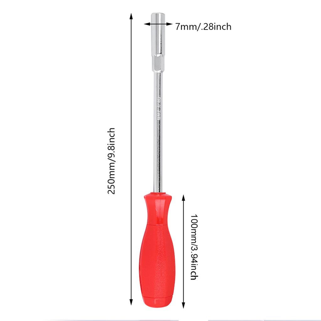 Lengthened Sleeve Hex Socket Screwdriver (7mm)