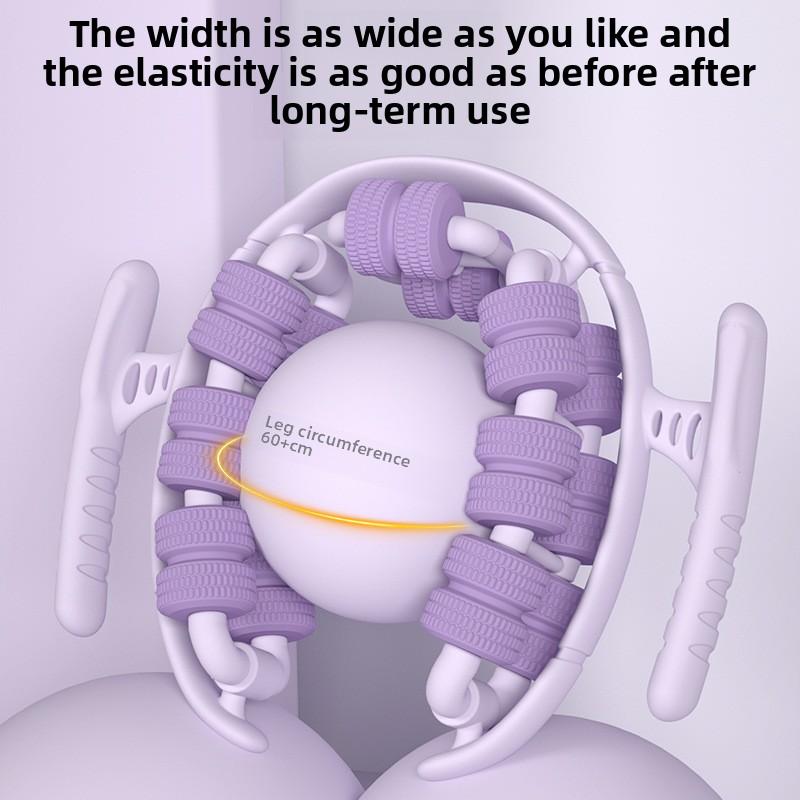 Najnowszy 28-kołowy pierścieniowy masażer do nóg Relaks Masażer Antycellulitowy Masażer Roller do wyszczuplania ciała Masaż ciała