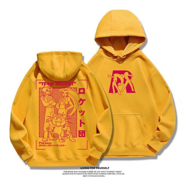 New Animation Cartoon Cute Printed Sweater Men And Women Couple Hoodie