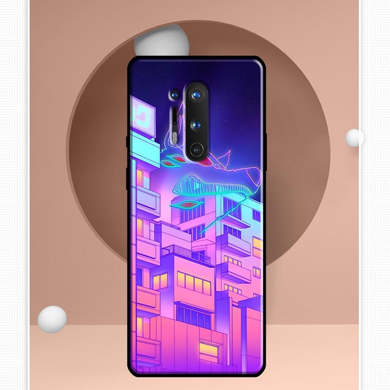 Pastel Japonsko Pouzdro Kyoto City Pro Oneplus 10T 8T 9R 9RT Ace 11 9 10 Pro Kryt Pro Oneplus Nord N20 N10 2T CE 2 Lite