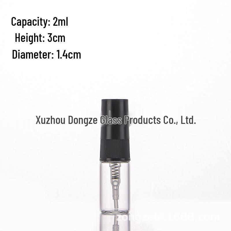 

In-Stock Glass Perfume Decant Bottle - Ultra-Fine Mist, Travel-Size Toner Spray