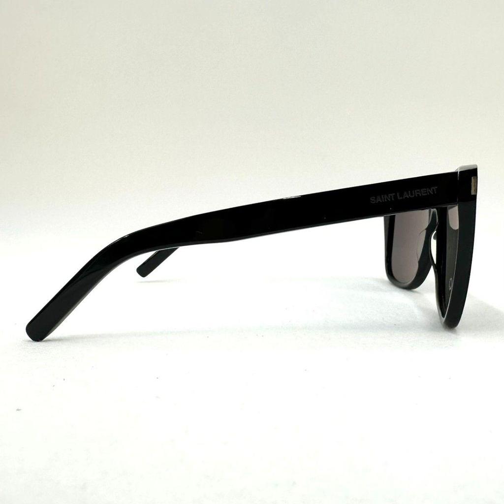 Used SAINT LAURENT Square Sunglasses Black
