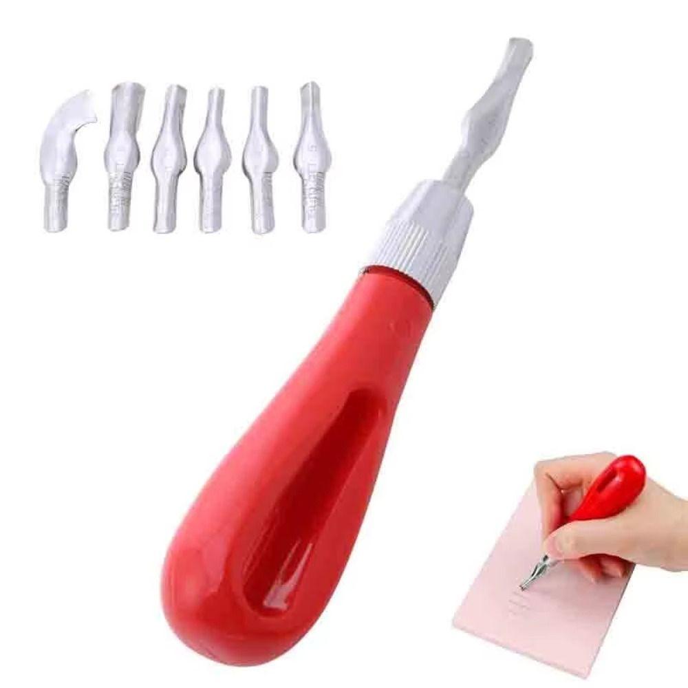 Ergonomische Rubberen Blok Stempel Kit Stempel Maker Snijgereedschap Kunstbenodigdheden