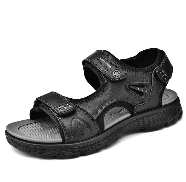 Fashion Summer Outdoor Men's Sandals Non-slip Men's Casual Sneakers Comfortable Beach Sandals Plus Size Men's Breathable Wading Sandals
