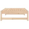 Garden Bench 120 X 80 Cm Solid Pine Wood