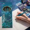 4PCS/Box Soft Cloud Grip Signing Pen ST Tip Writing Tools New Ballpoint Pen  Student