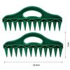 1-3PCS Seeds Spreader Seed-in Gardening Manual 12-Hole Soil Digger Portable Seeds Spacer Soil Puncher for Planting Seeds Soil Loosening