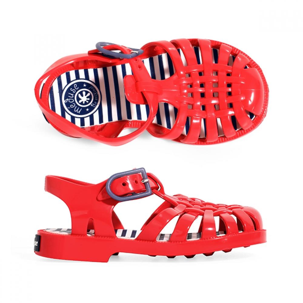 

Медузы Sunray Кармин Карминно-красный Детские Детские Желейные Туфли Сандалии SUNRAY CARMIN (27)