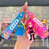 Kpop Demon Hunters Keychain   Harajuku Schoolbag Decoration Pendant Rumi Mira Zoey Cute Anime Keychains
