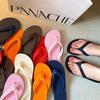 Flip-flops, Summer Fairy Style, Students Wear Thick-soled Non-slip Fashion, Beach Pinch Feet, Cool Slippers