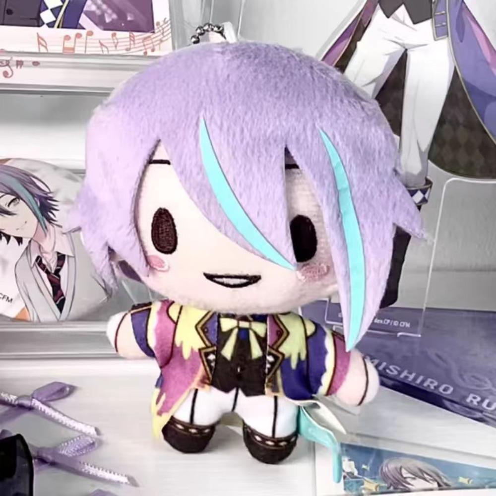 Project Sekai 10cm Plüschtaschen-Anhänger Kanade Akito Rui Kawaii Hänge-Ornament Anime-Figur Schlüsselanhänger Geschenk