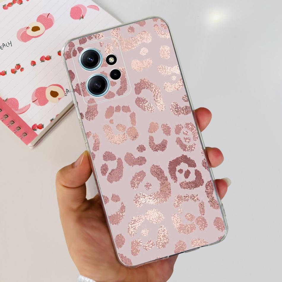 For Xiaomi Redmi Note 12 Case Redmi Note12 4G Global Cute Painted Soft Silicone TPU Phone Back Cover Bumper