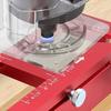 Hole Opening Locator Door Hinge Jig with Self-Centering Drill Bit Double-Ended Screwdriver Bit Heavy Duty Door Hinge Clamp