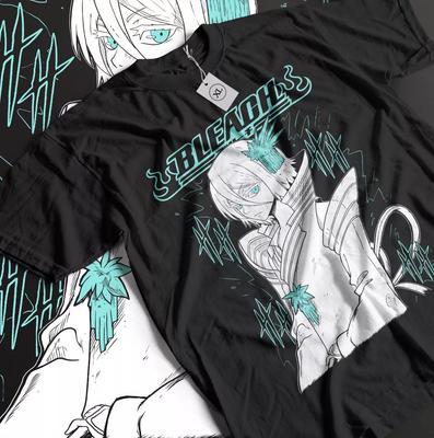 Rukia Bleach T-shirt Zaraki Kenpachi Anime Manga Kurosaki Gift Shirt