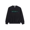 Letter Long Sleeve Sweatshirt Men Sweatshirt Black CHXSWA191061G-BKX