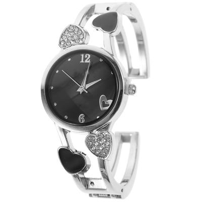 LEDMOMO Women's Diamond Bracelet Quartz Watch, 2.4 Inch, Bangle Style, Fashionable Gift