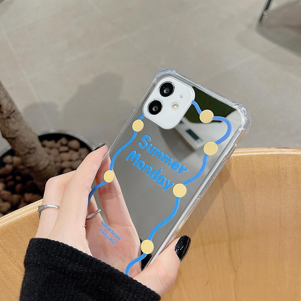 Apple iPhone 14 Mini & Huawei Mate 60 Honor 90 Lustrzane etui: Prosty i stylowy