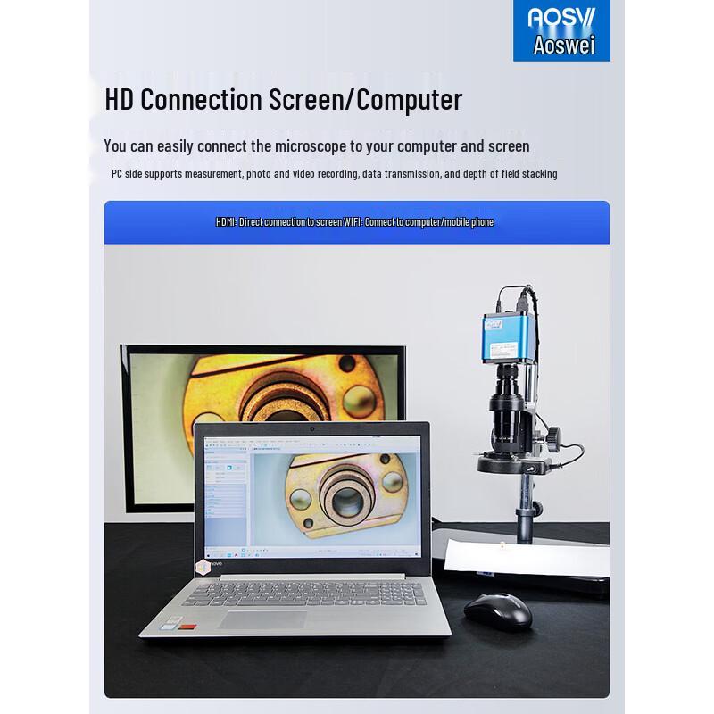 AOSVI AO-AF516C Auto-Focus Industrial Electronic Microscope
