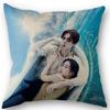 45X45cm Pillow Cover Kpop Lee Dong Wook Square Cotton Linen Pillow Cases Bedroom Home Wedding Decorative Pillowcase 9.5