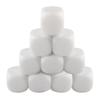 10Pcs Blank Acrylic Dices Cube 16mm Round Six Sided Dices for Board Game, DIY Sticker, Math Counting Teaching